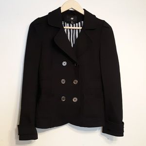 H&M fitted blazer overcoat